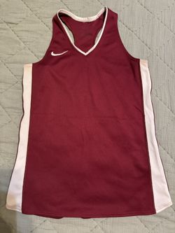 New Nike Women’s XS Singlet Tank Top Style 642089 Dri-Fit Maroon Racerback