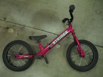 Used Strider Sport 14x Balance Bike