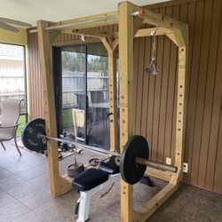 Homemade Squat Rack
