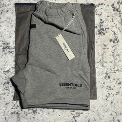 GREY ESSENTIAL SHORTS- MEDIUM