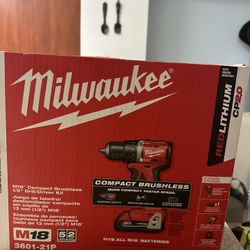 Milwaukee Drill!! New 