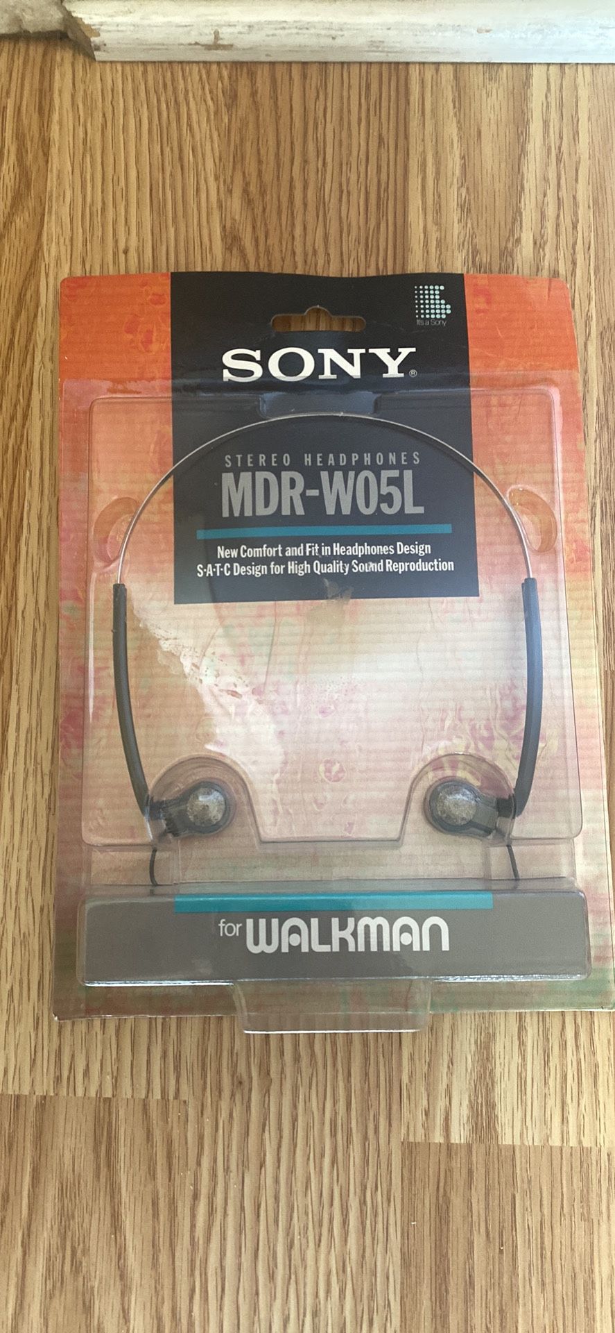 Vintage Sony MDR-W05L Headphones for Walkman