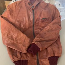 *** GENUINE LEATHER JACKET 