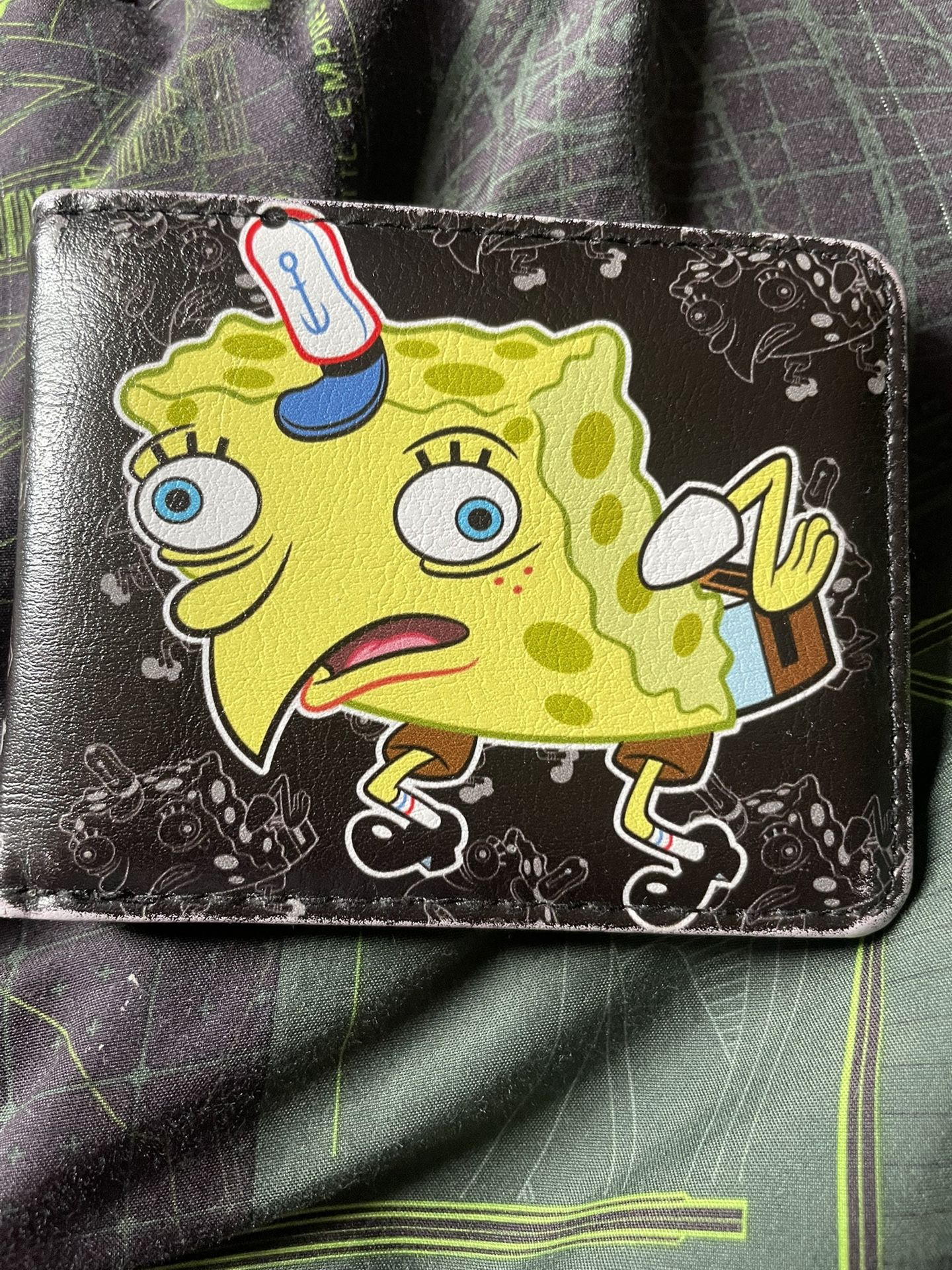 Sponge Bob Funny Wallet 