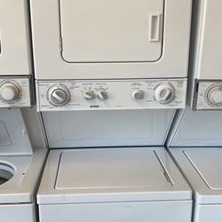 Stackable Washer And Gas Dryer