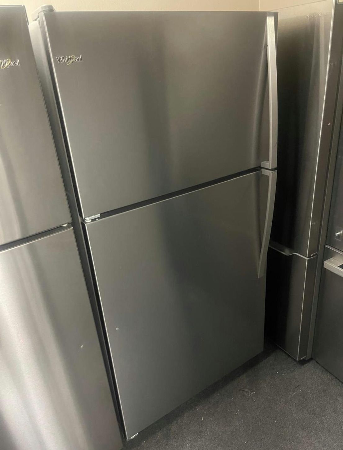 Whirlpool Top Mount Stainless Steel Fridge