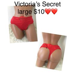 New Panty Victoria Secret Size Large ❤️❤️❤️firm Price No Offers