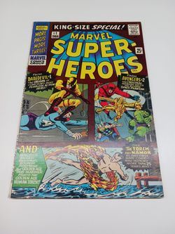 Marvel Super-Heroes king-size special #1 comic book