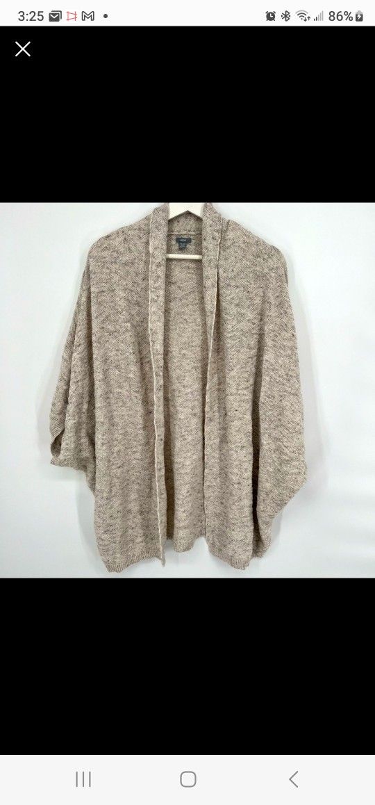 Aerie open front draped cardigan
