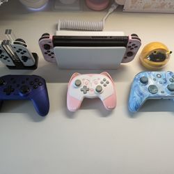 nintendo switch OLED + accessories 