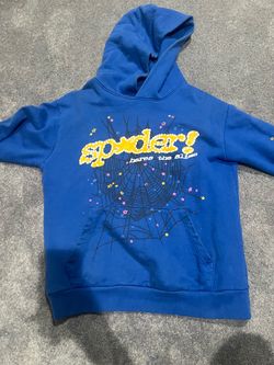 Blue spider hoodie worldwide edition
