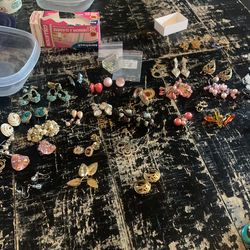 Vintage costume jewelry 1950s -1990s selling as a bundle around 35 sets