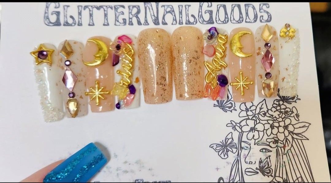 ZODIAC Press On Nails