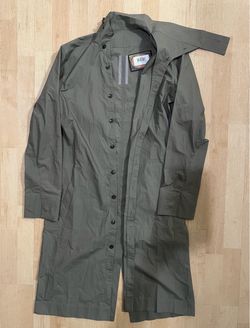 Rick Owens light weight summer trench coat