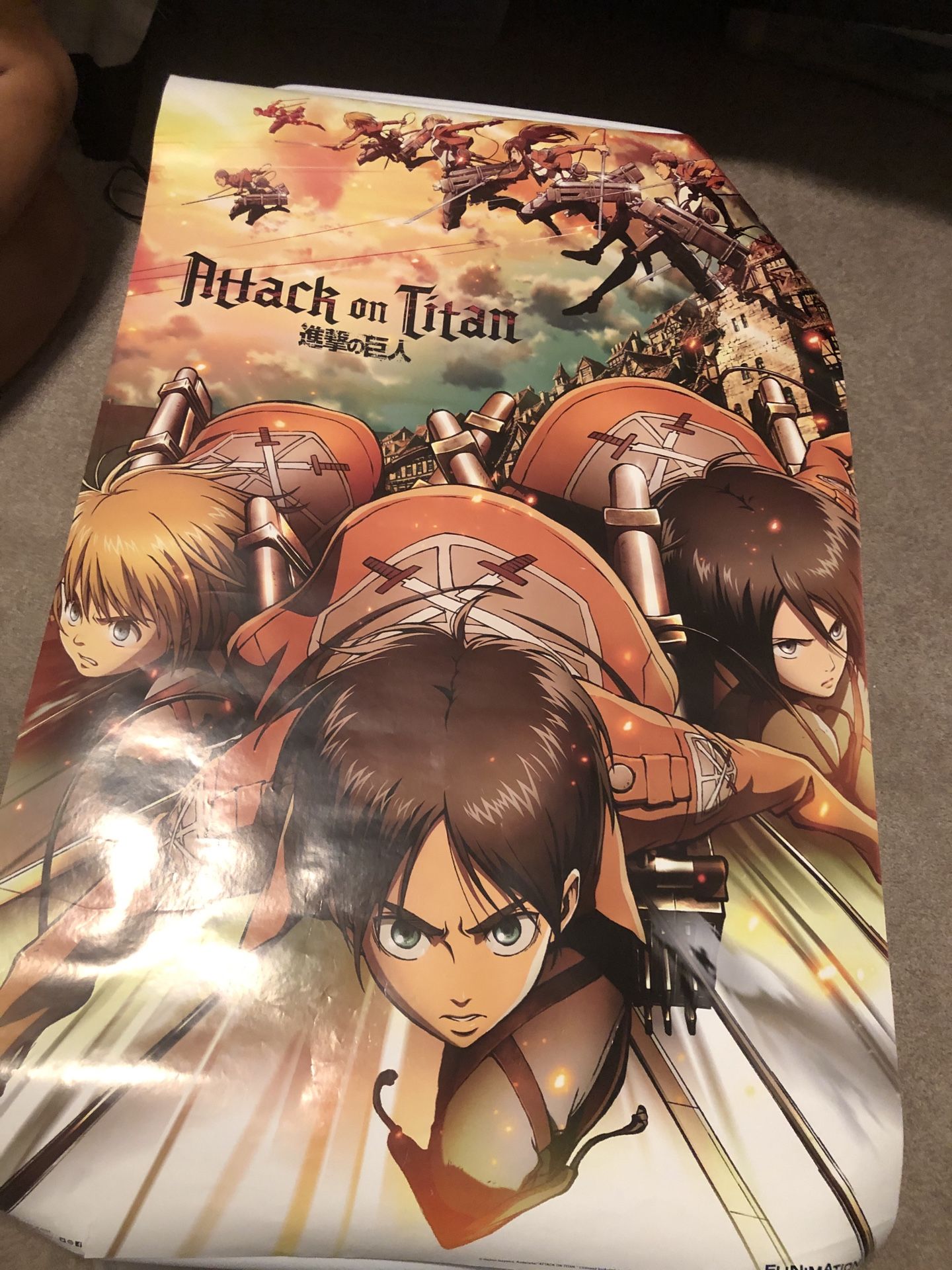 Attack on titan poster