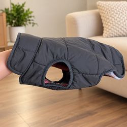 Quilted Dog Puffer Jacket Vest size S