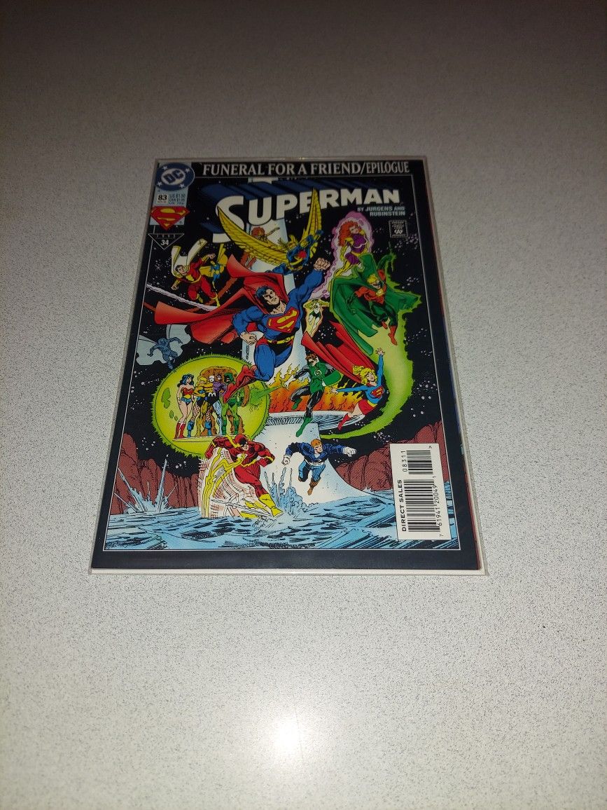 1993 SUPERMAN #83 COMIC BAGGED AND BOARDED