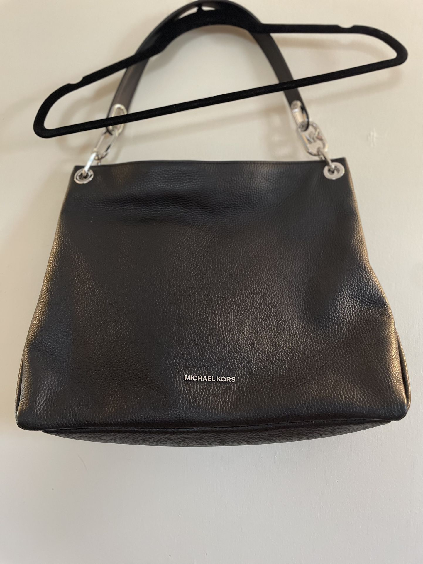 NEW Michael Kors Leather Hobo Shoulder Bag