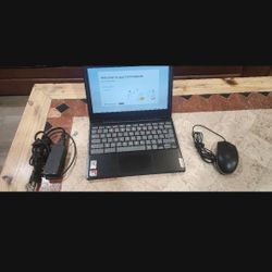 Lenovo Chromebook With Windows Chrome Operating System Charging Cord And USB Mouse Laptop High School Middle School Personal Laptop