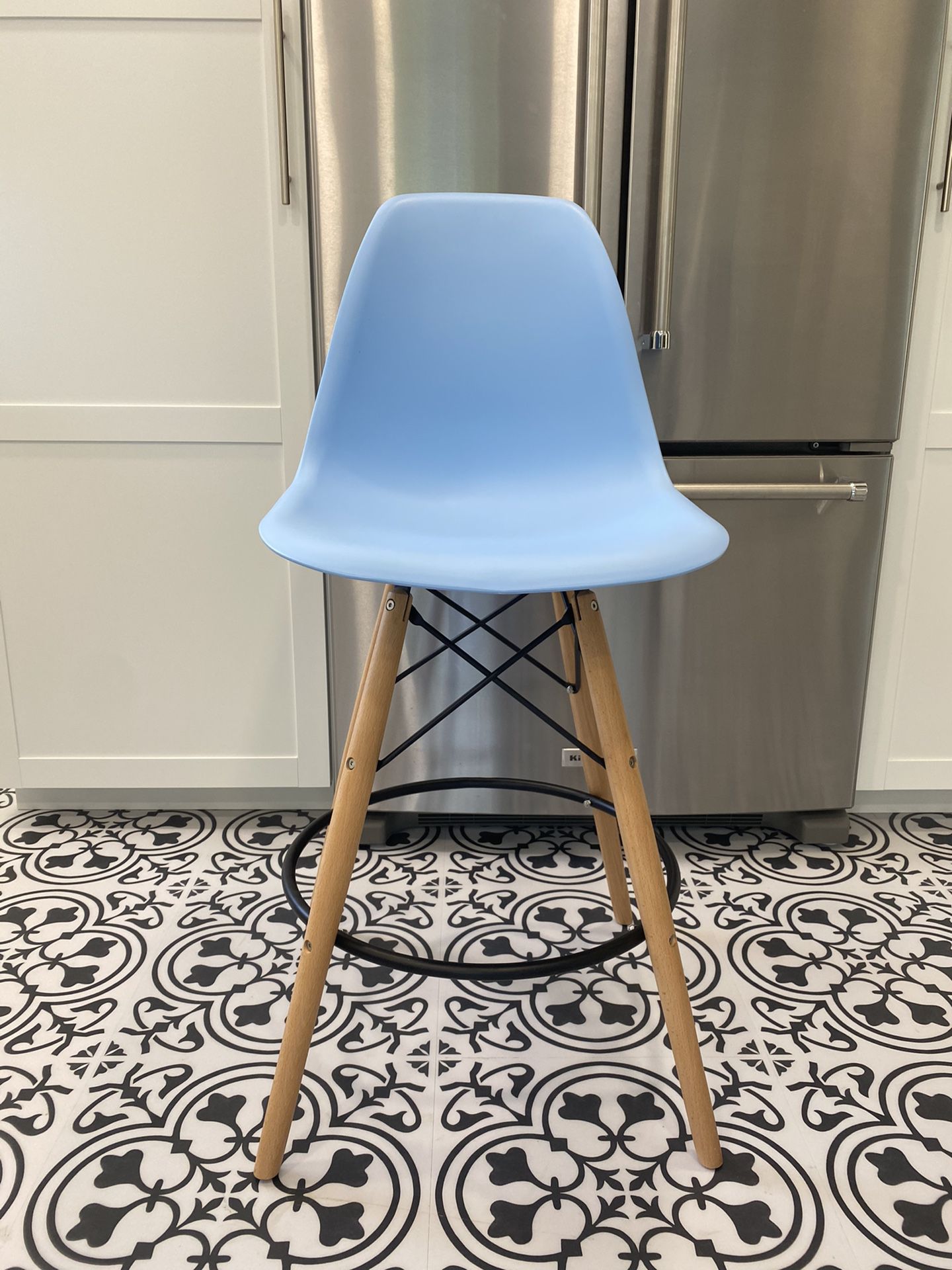 MCM Counter Height Bar Stools (2)