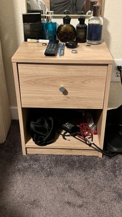 Two night stands and dresser