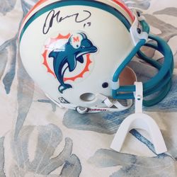 Autographed Dan Marino Miniature Helmet