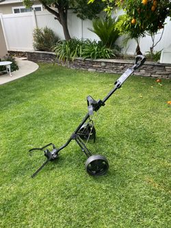 Gd. Cond. M330 Bag Boy 2 Wheel Pull Golf Bag Cart