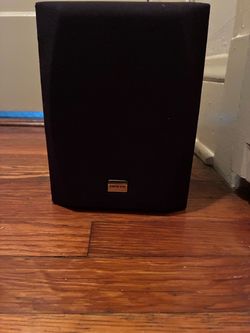 Onkyo Black Speaker with Fabric Grille