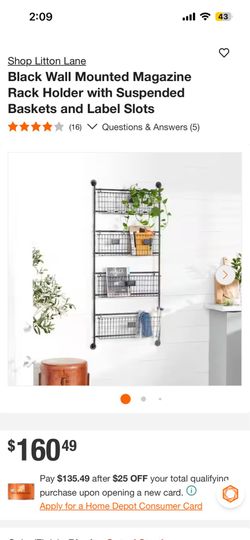 Large cast iron wall organizers