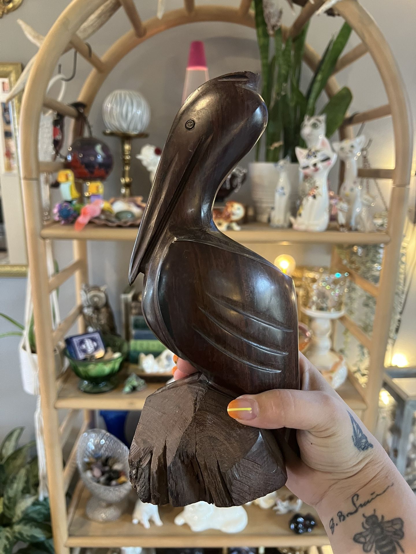 Ironwood Pelican Figurine