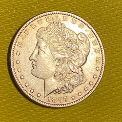 1897-O Morgan Silver Dollar