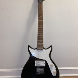 overload by first act black electric guitar