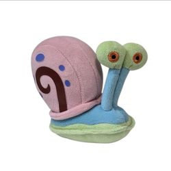 2006 SpongeBob SquarePants 5” Ty Gary The Snail Plush Stuffed Animal Nickelodeon
