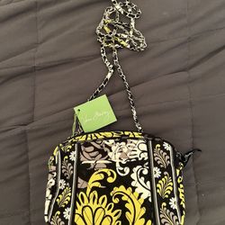 Vera Bradley Mini Chain Purse NWT Cross Body Baroque Design