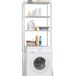 $75 - 3-Tier Laundry Room Shelf Over The Toilet/Washing Machine Storage Rack