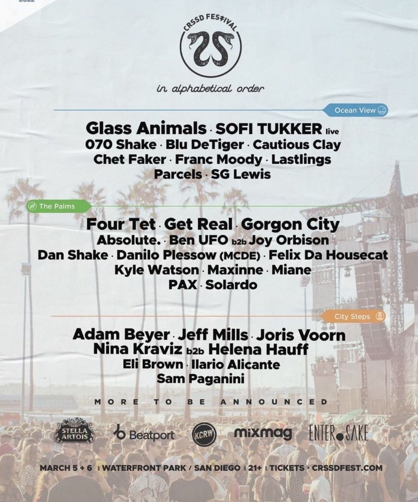 Sunday Ticket CRSSD FESTIVAL Spring ‘22