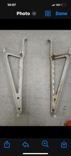 Fishing Bait Bag Brackets Set