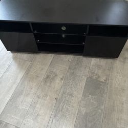 Black Modern Entertainment Center is a minimalist TV cabinet