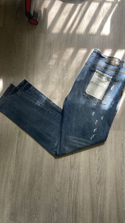 Purple jeans