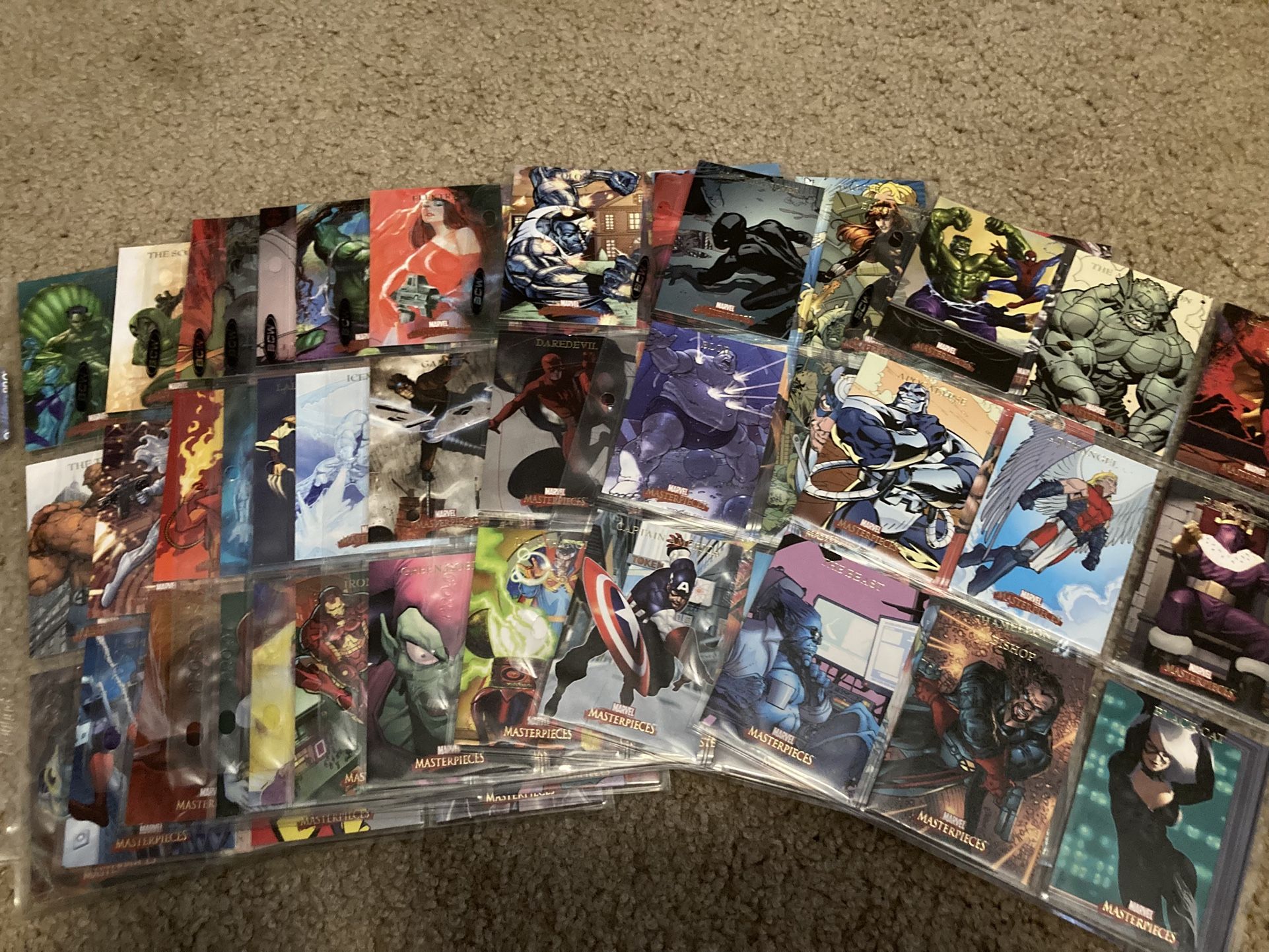 2007 Marvel Masterpieces +