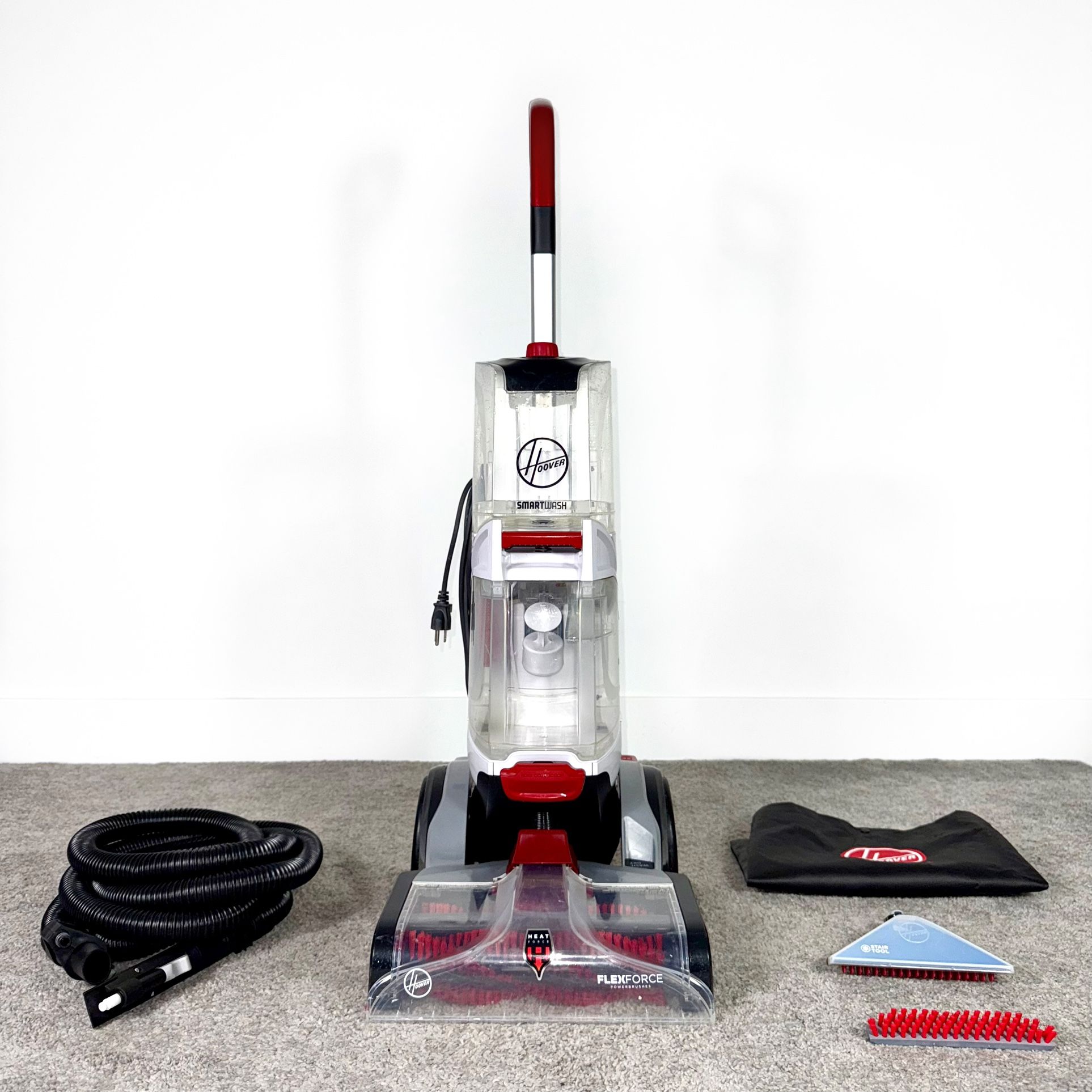 Hoover SmartWash + Pet Carpet Shampoo Cleaner w/ attachments