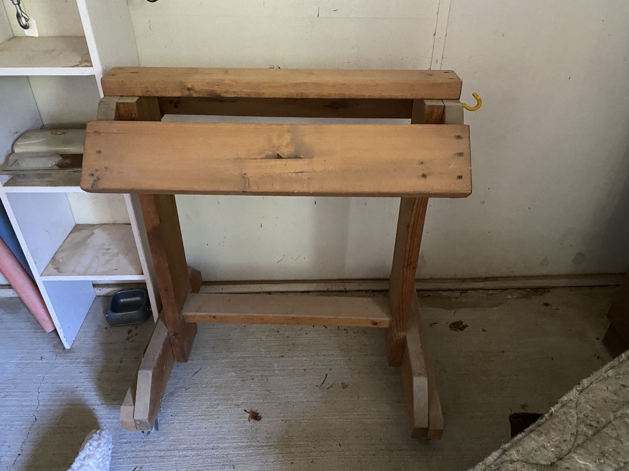 Custom Horse Saddle Rack On Wheels