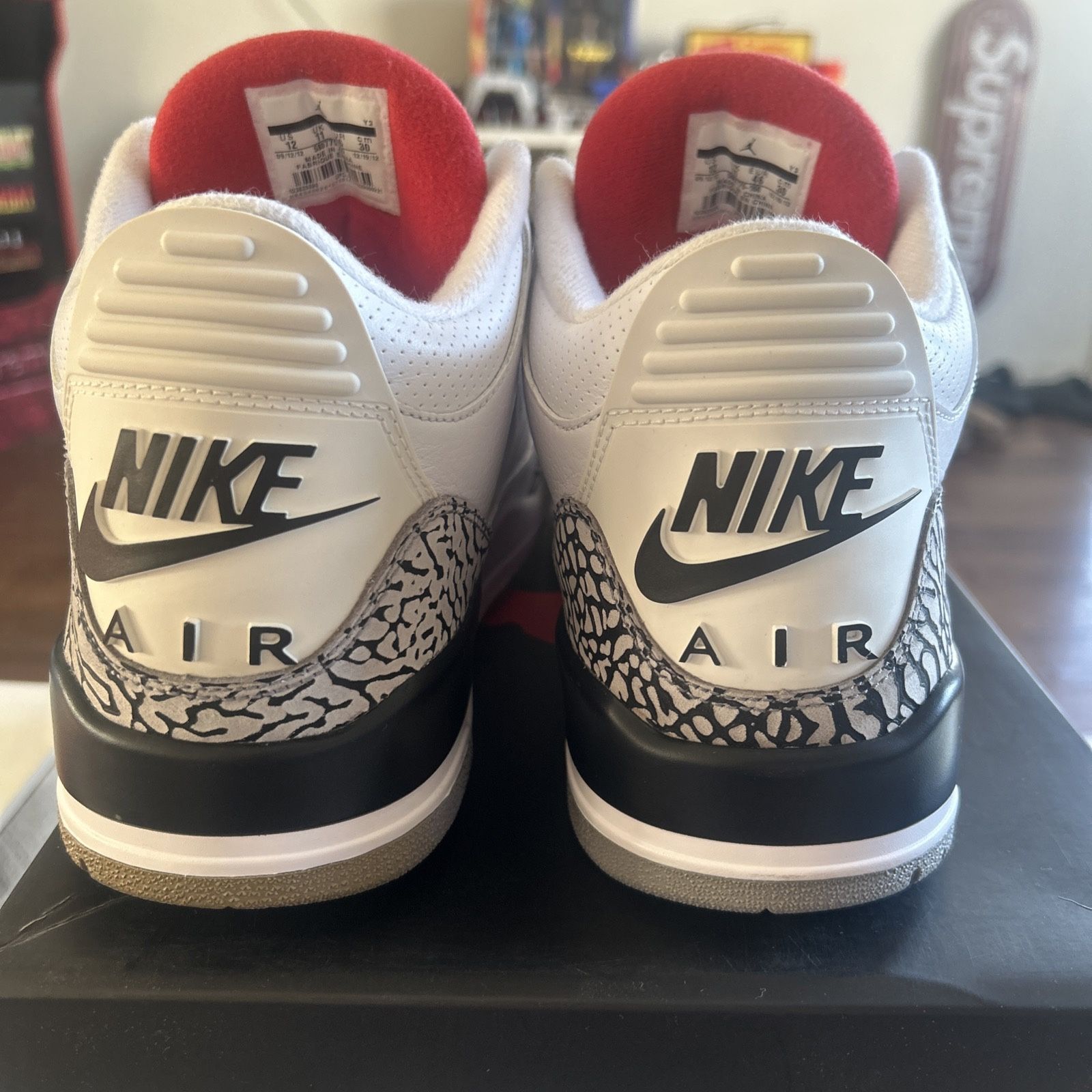 Fire Red Tenis Jordan 1988 2013 Air Jordan Retro 88 Size 12 White