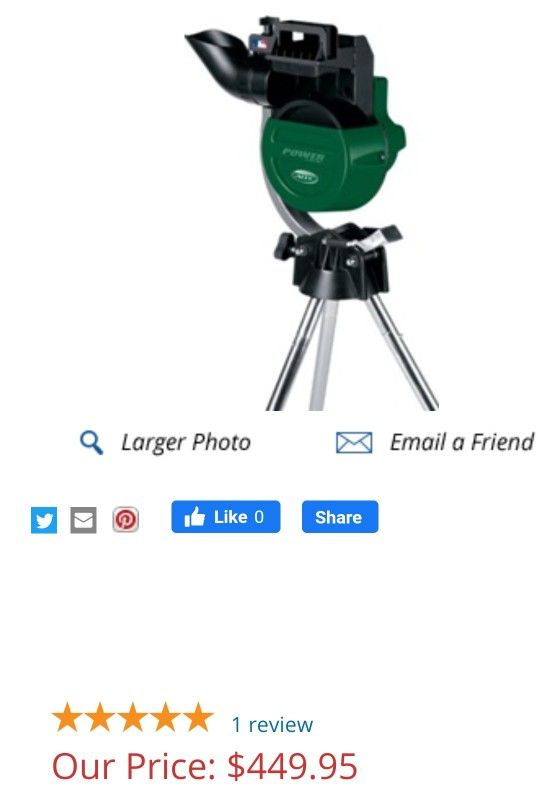 Atec Power streak Pitching Machine for Sale in Tallahassee, FL OfferUp