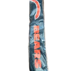 Chicago Bears can cooler. It fits 6 cans or 3 tall cans. It will keep your drinks cold all day. 