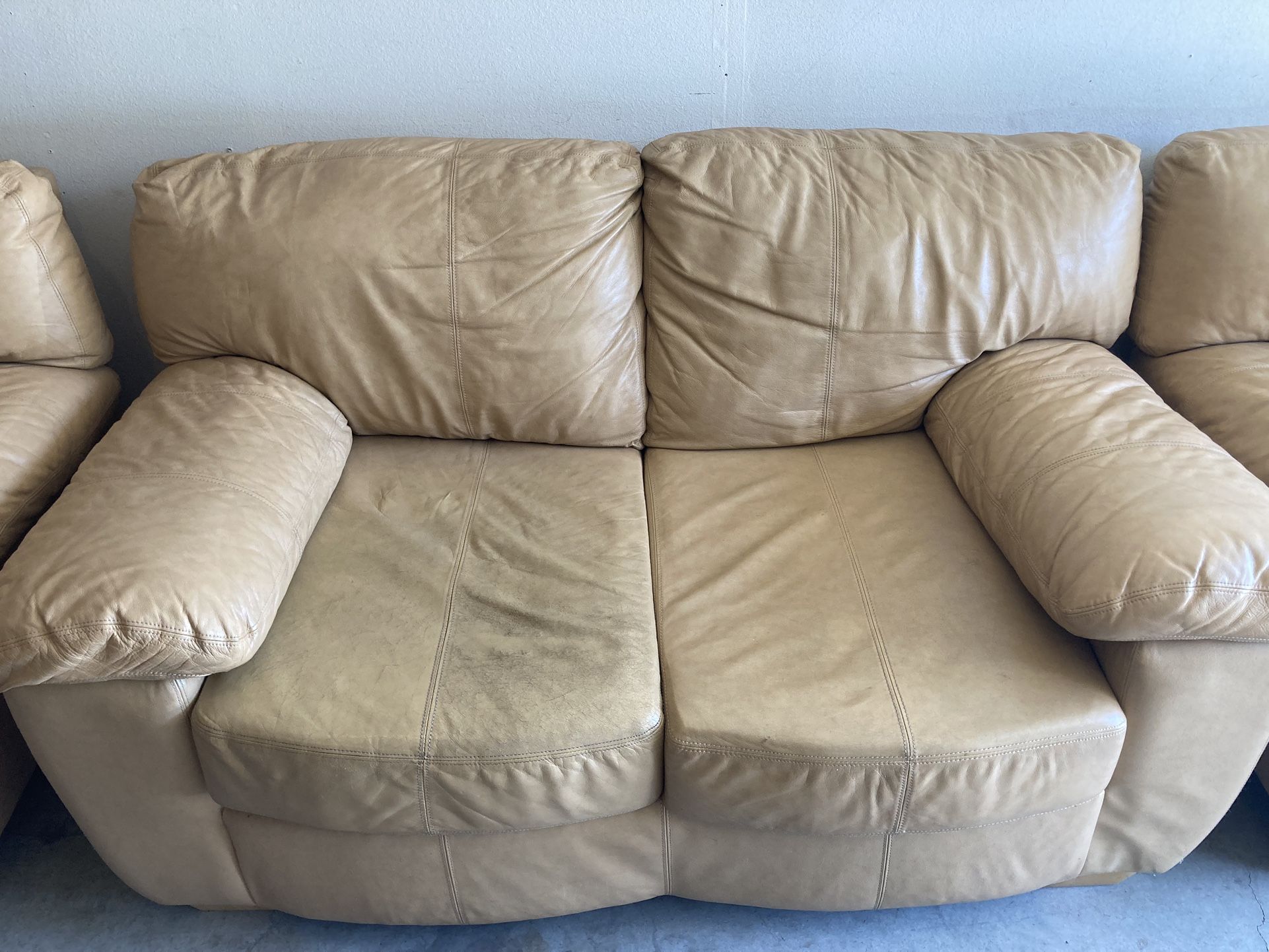 Ashley Furniture Faux Leather Loveseat