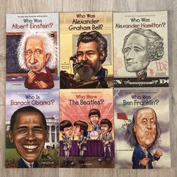 7 Who’s ??? Paperbacks #1