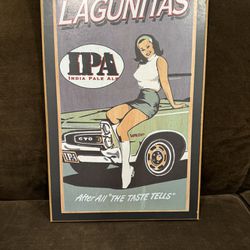 Vintage Lagunitas Beer Sign
