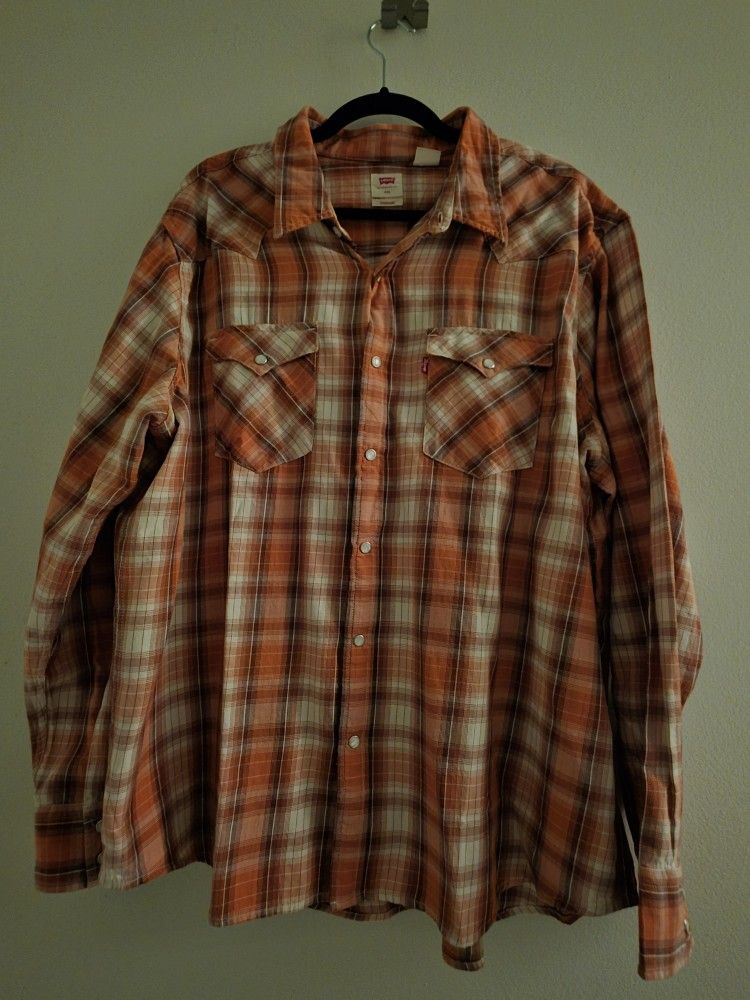 Levi's Men's Long Sleeve 2XL Brand New