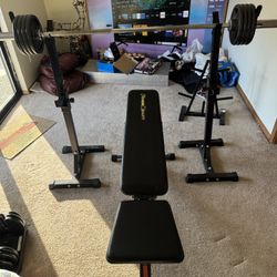 Bench Press Set – Fitness Reality + CAP Weights